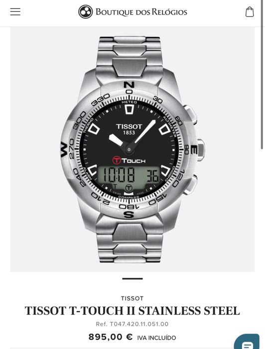 Tissot  T-Touch II (impecável)