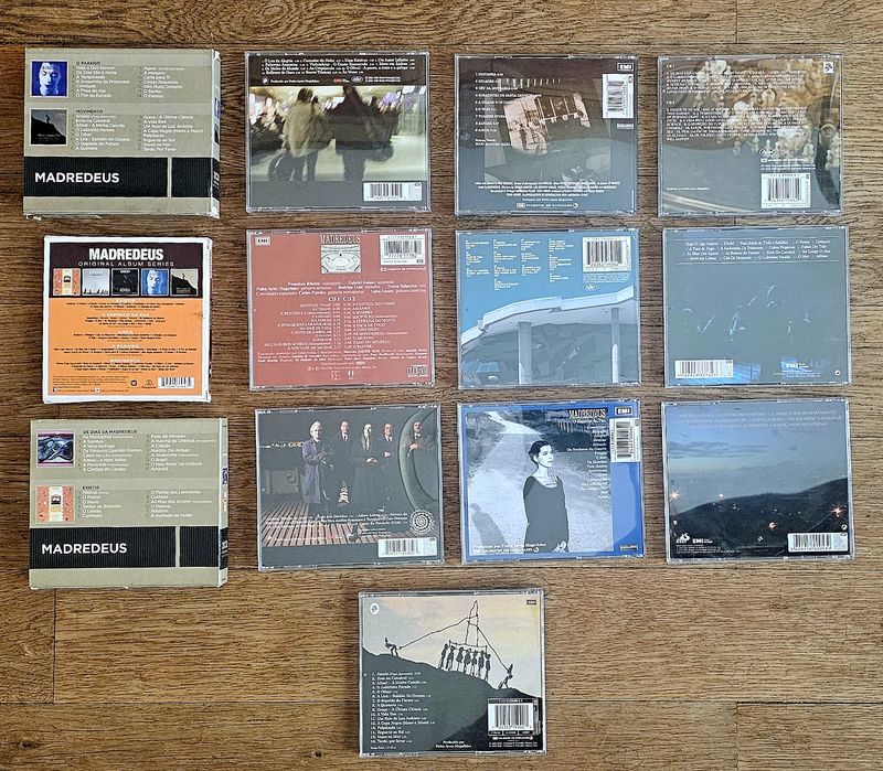Madredeus 3 caixas de cds mais 10 cd indivuduais