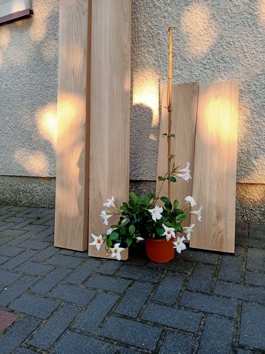 Deski dębowe półki parapety