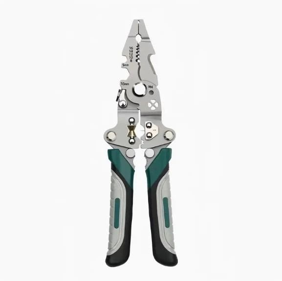 Багатофункціональні складні кліщі електрика. Стрипер. Кримпер.
