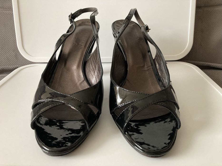 Buty * PRIMA MODA * Rozmiar 38 * DAMSKIE * Czarne * UŻYWANE