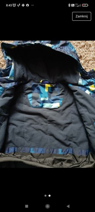 Kurtka chłopięca narciarska