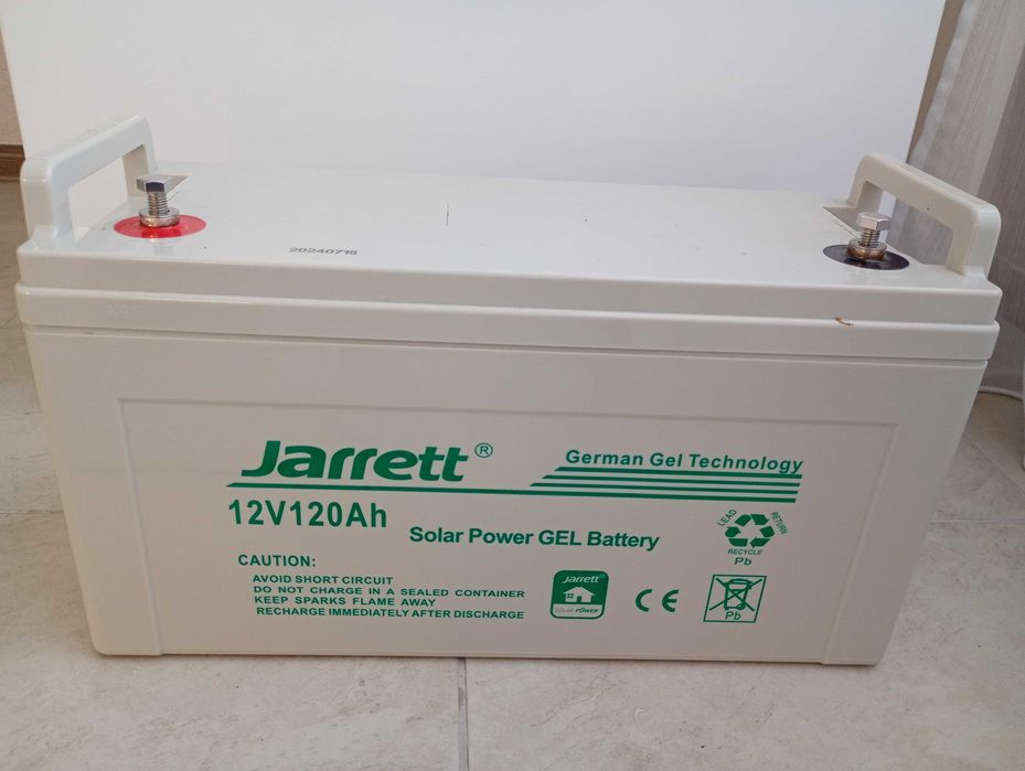 Акумулятор гелевий Jarret 120Ah 12V