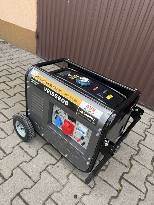 Nowy agregat prądotwórczy VEISGROB VG9460R7 230/380 V AVR