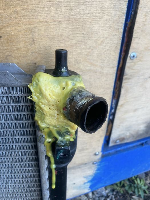 Радиатор ланос з кондиціоннром оригінал