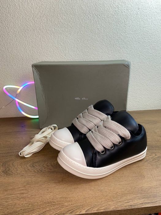Rick owens Jumbo Low Кросівки Рік Овенс Джамбо Кеды Рики