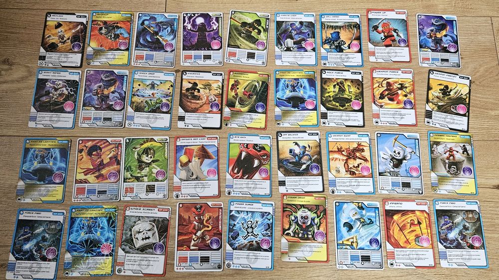 Karty Ninjago 36 szt