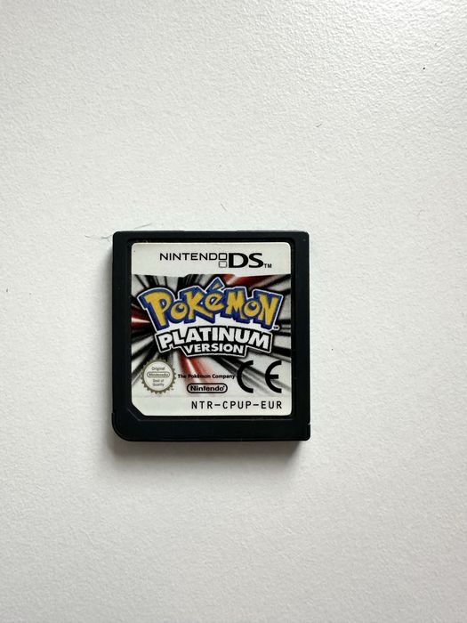 Pokémon Platinum Nintendo DS (Jogo Original, Capa do jogo não original - impressa)