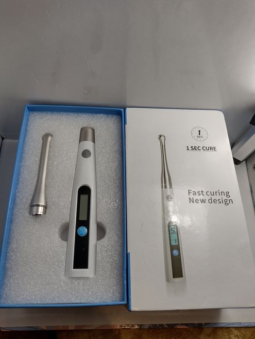 Стоматологічна, якісна фотополімерна лампа, з металевим наконечником