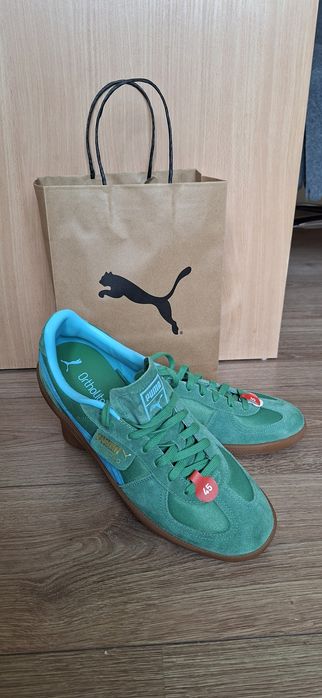 Мужские новые кожаные кроссовки Puma