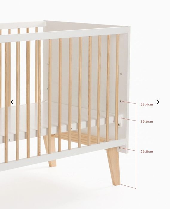 Berço de bebe 3 em 1