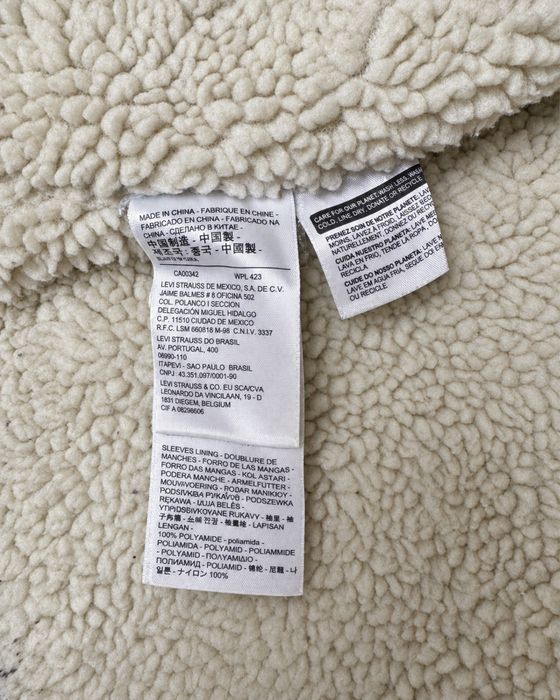 Джинсова куртка Levi’s Premium Sherpa M