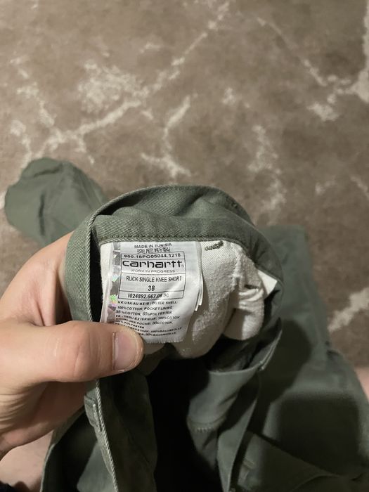 шорти Carhartt WIP Double Green