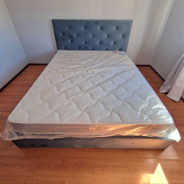 Camas de Casal Estofadas de Luxo 199€ Disp. em Várias Cores! 190x140m!