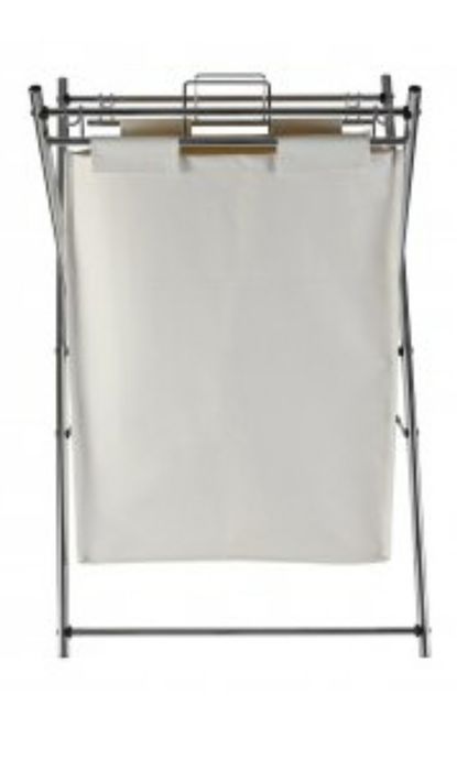 Кошик для білизни Axentia складаний білий 72 х 44 х 34