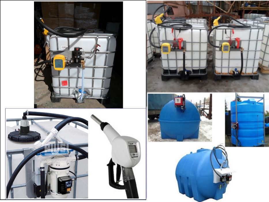 Еврокуб бочка НОВАЯ мини ЗАПРАВКА капельный полив,септик емкость 1000