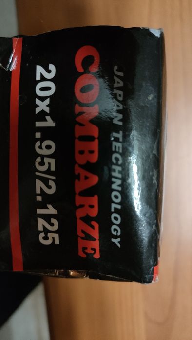 Велосипедні камери 20*1,75 Cougar від Comanche, Combarze. Нові.