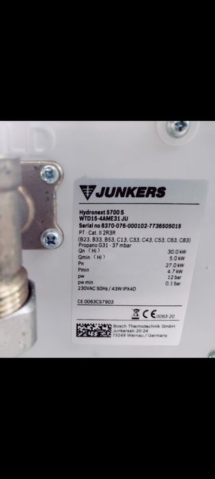 Esquentador inteligente Junkers