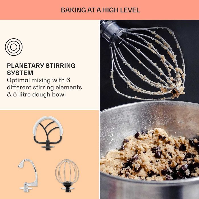Тестомес кухонный комбайн тістоміс миксер Klarstein Bella Elegance