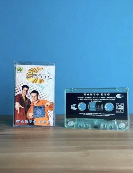 Kaseta Classic - Warto życ/ 1997r./ Jak nowa/ Disco Polo/ biały kruk
