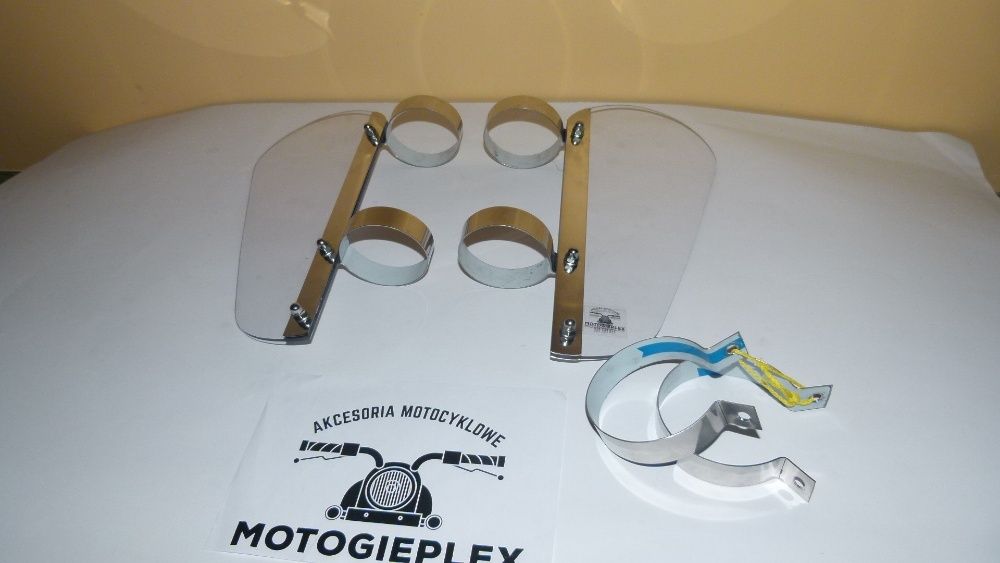 Deflektory kolan rąk Szyba Honda Vt 750 Shadow C2 C3 C4