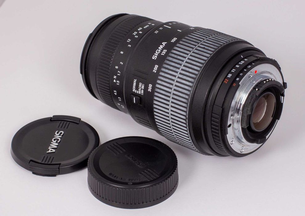 Objetiva para Nikon 70-300mm(105-450mm) autofocus