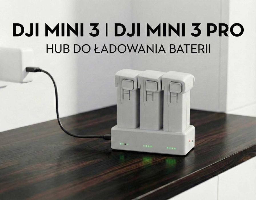 DJI Mini 3 | DJI Mini 3 Pro | DJI Mini 4 Pro HUB do ładowania baterii.