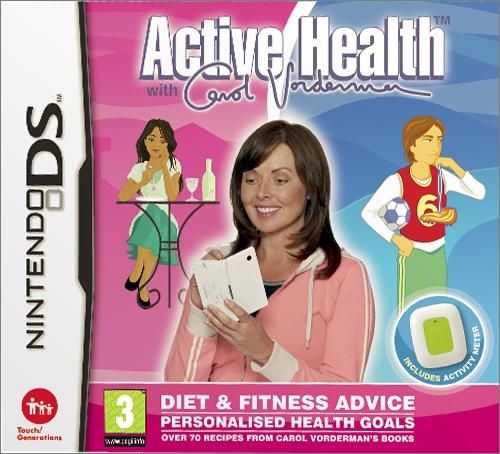 Active Health With Carol Vorderman + activity meter - DS Używana