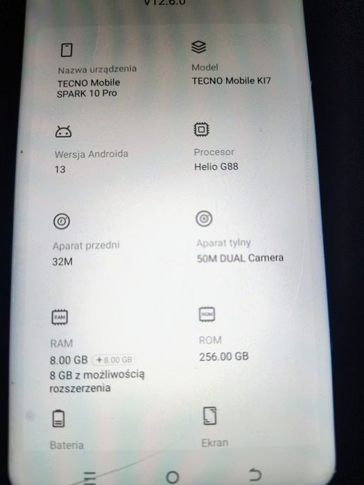 Telefon tecno Spark 10 pro