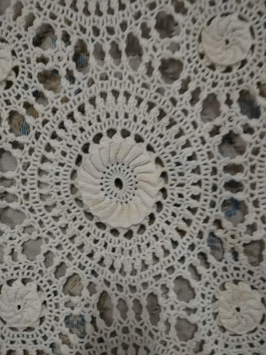 Colcha cama de casal , em Croché