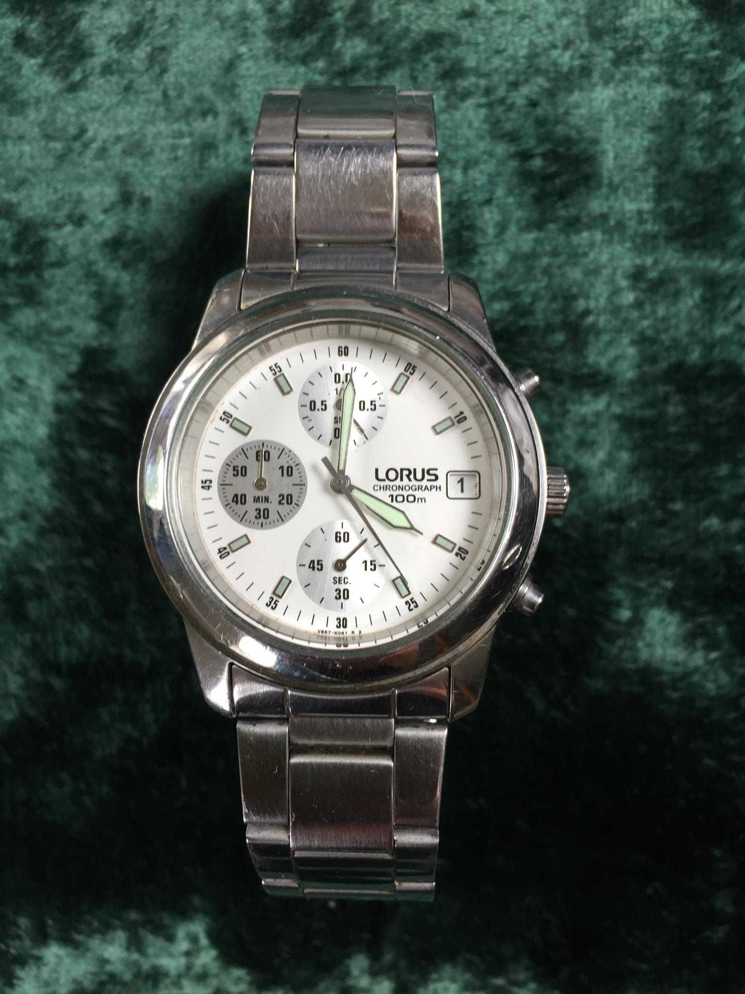 Zegarek LORUS Chronograph 100m V657 Ramleje OLX.pl