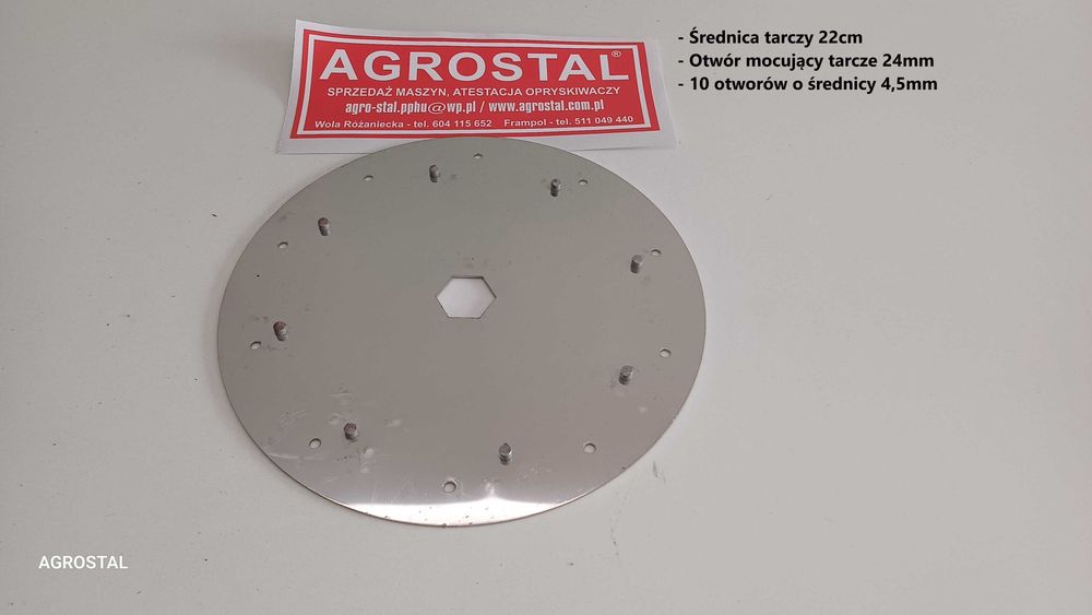 Tarcza wysiewająca pasująca do Monosem Khun Maschio Gaspardo AGROSTAL