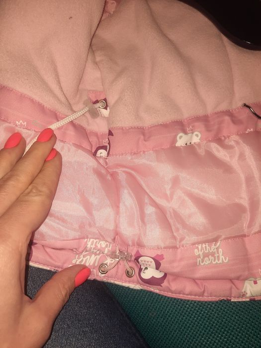 Зимняя курточка, теплая на девочку 2-3 лет