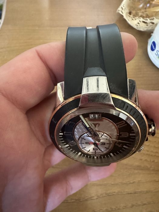 Мужские часы Technomarine dual time UF6 swiss made