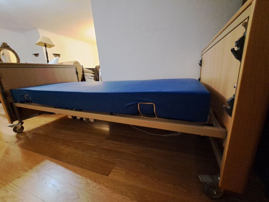 Cama articulada elétrica burmeier Dali + colchão anti-escara