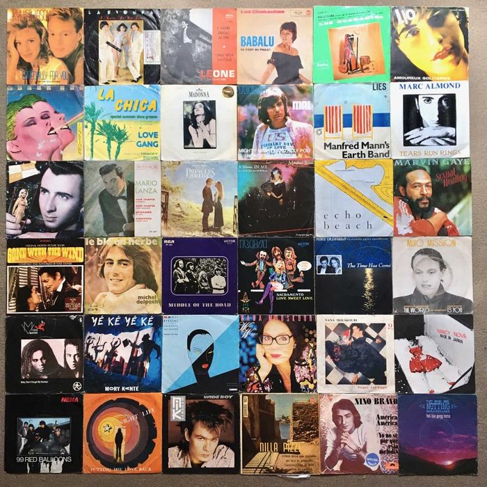 Discos de vinil singles - 2€ cada