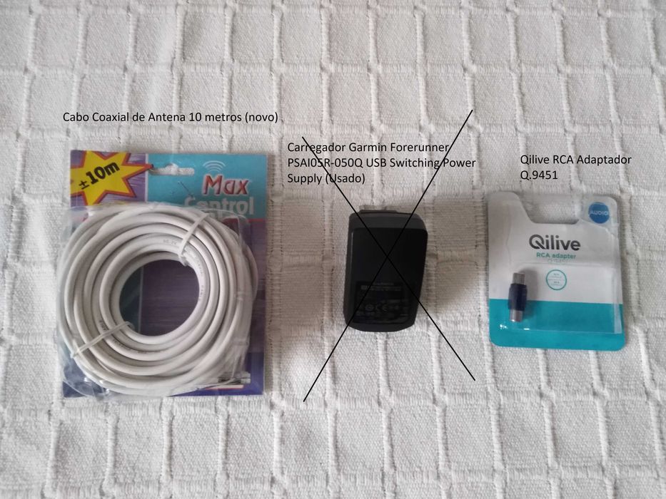 Cabos Novos/Usados Vários Acessórios