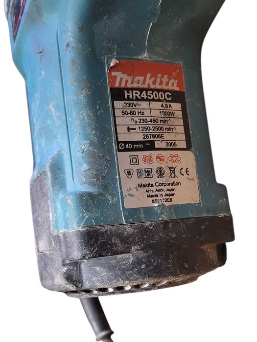 Młot udarowy SDS Max sieciowe Makita 8,3 J 1300 W 230 V