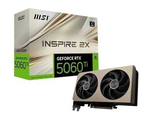 RTX 5060 TI 16GB msi inspire 2X