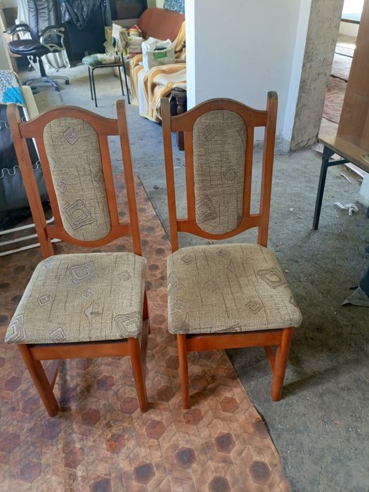 Krzesła materiałowe 2 szt