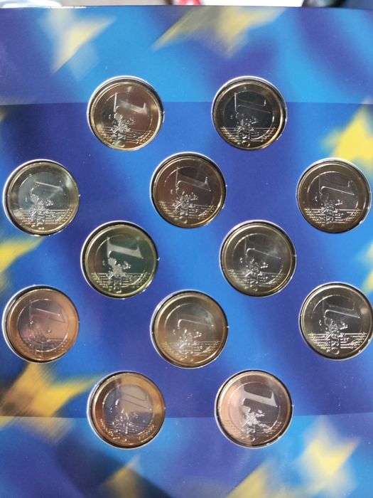 Coleção moedas 1€