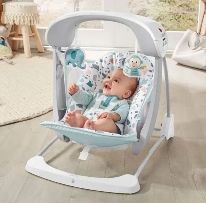 Дитяча колиска-гойдалка  Fisher-Price.
