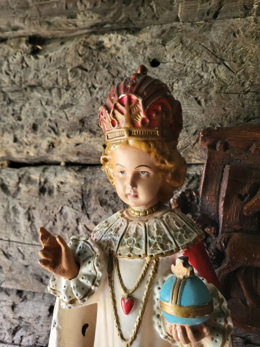 Duża figura 64 cm Praskie Dzieciątko Jezus