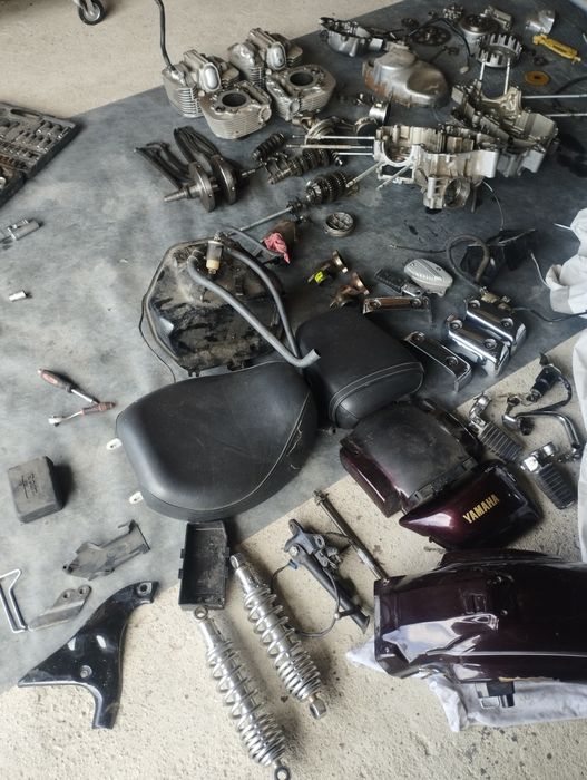 Cześć Yamaha virago 535