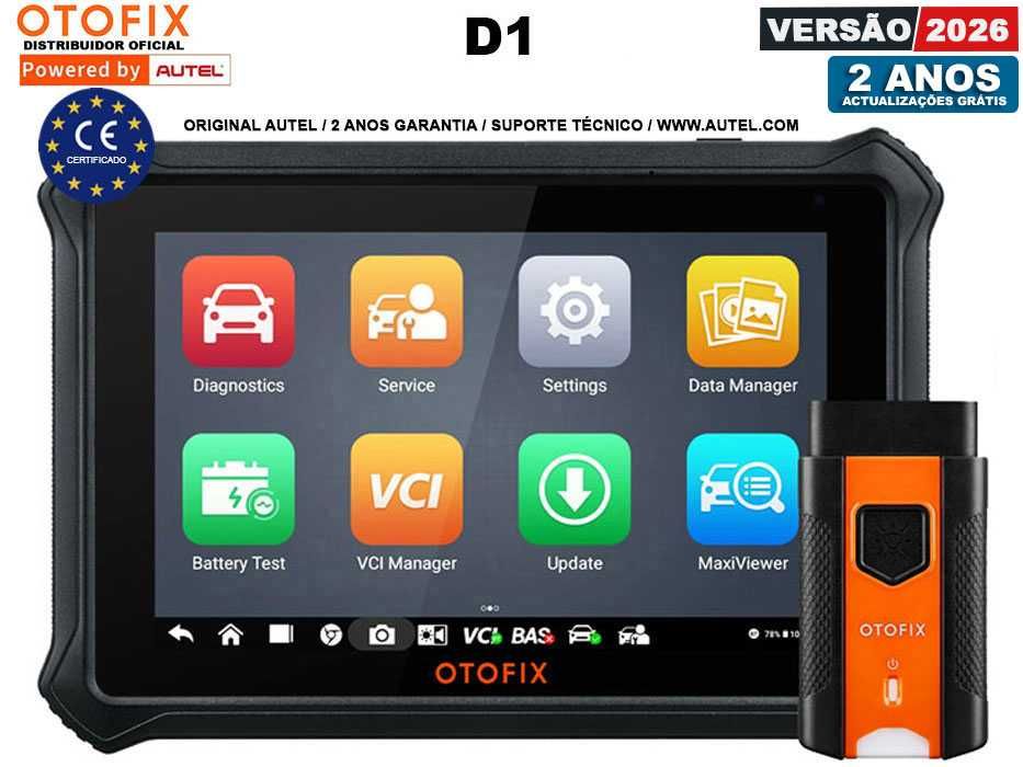 Autel OTOFIX D1 Máquina Diagnóstico OBD 36 Funções/Oficinas (NOVO)