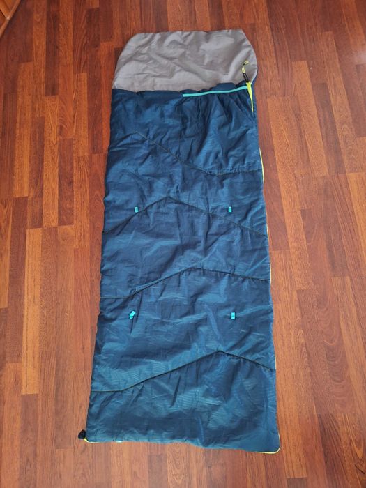Śpiwór dla dzieci, 3 długości, Decathlon, Quechua MH100 Junior 10st.C