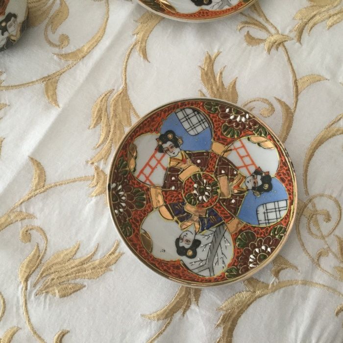 serviço de café chinês de colecção