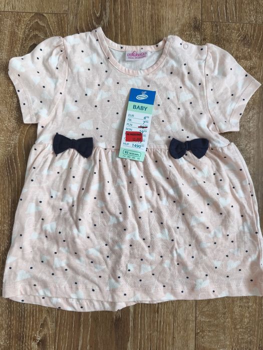 Bluzka tunika sukienka dziewczęca 92