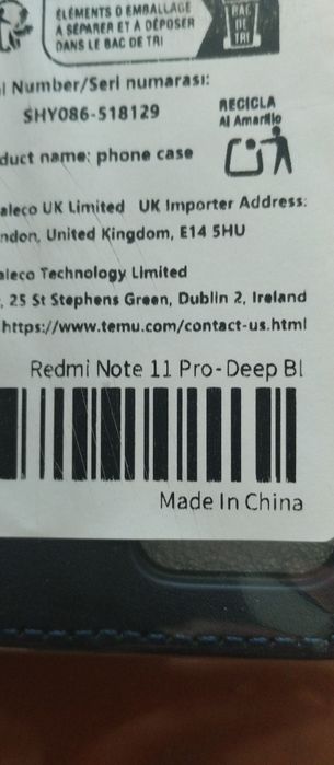 Capa telemóvel redmi note 11 pro