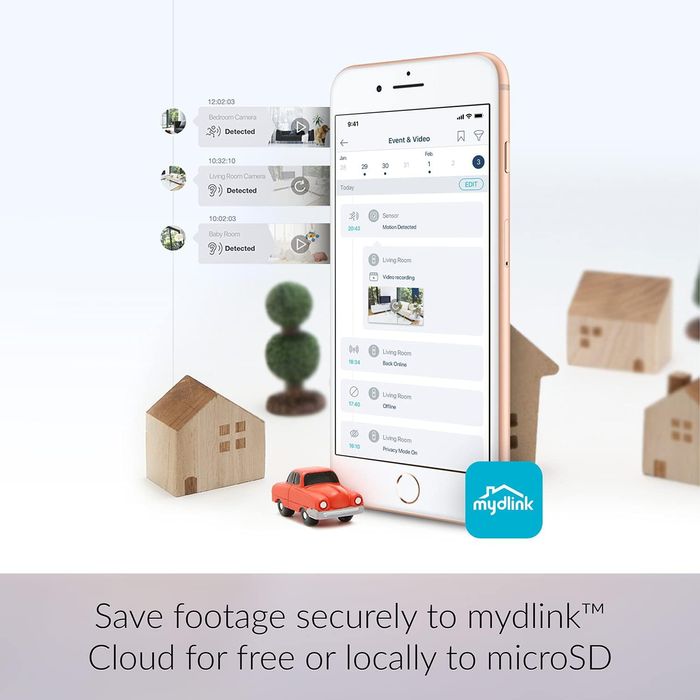 D-Link DCS-6500LH Interior câmara WiFi